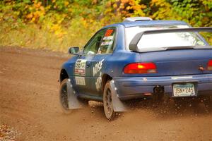 Corey Morris / Josh Nykanen Subaru Impreza on SS2, Bob Lake I.