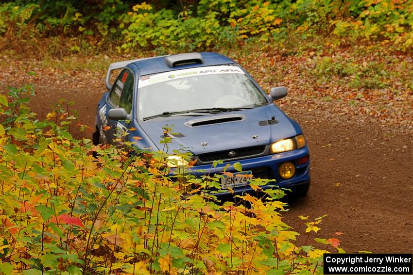 Corey Morris / Josh Nykanen Subaru Impreza on SS2, Bob Lake I.