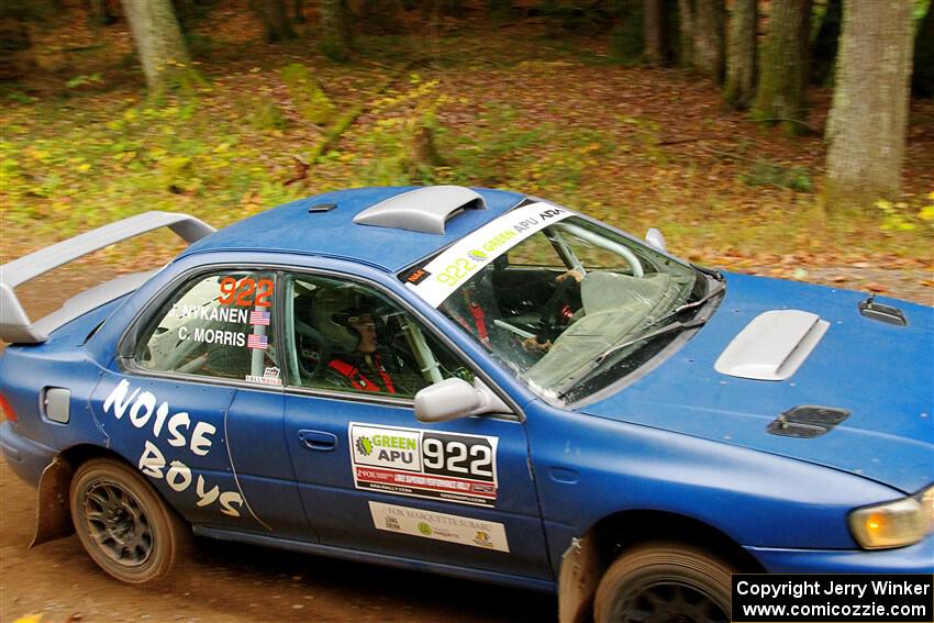 Corey Morris / Josh Nykanen Subaru Impreza on SS2, Bob Lake I.