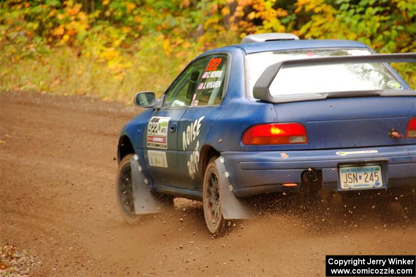 Corey Morris / Josh Nykanen Subaru Impreza on SS2, Bob Lake I.