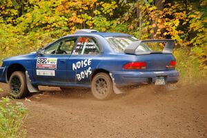 Corey Morris / Josh Nykanen Subaru Impreza on SS2, Bob Lake I.