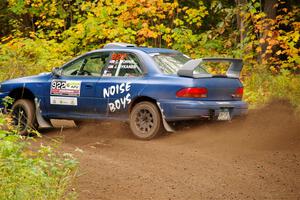 Corey Morris / Josh Nykanen Subaru Impreza on SS2, Bob Lake I.