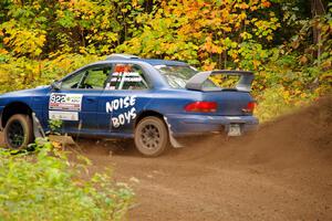 Corey Morris / Josh Nykanen Subaru Impreza on SS2, Bob Lake I.