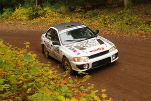 Andy Didorosi / Betsy Nguyen Subaru Impreza on SS2, Bob Lake I.