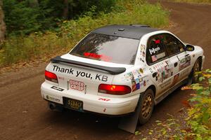 Andy Didorosi / Betsy Nguyen Subaru Impreza on SS2, Bob Lake I.