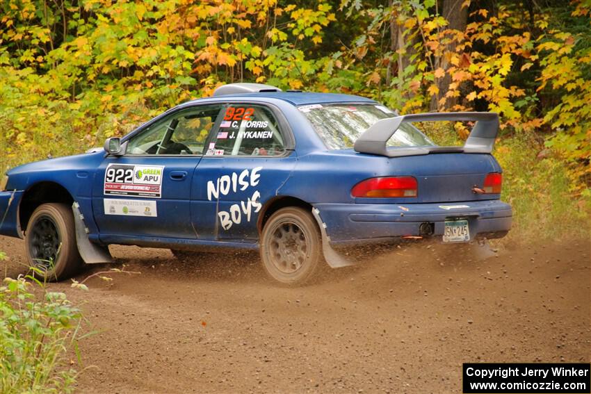 Corey Morris / Josh Nykanen Subaru Impreza on SS2, Bob Lake I.