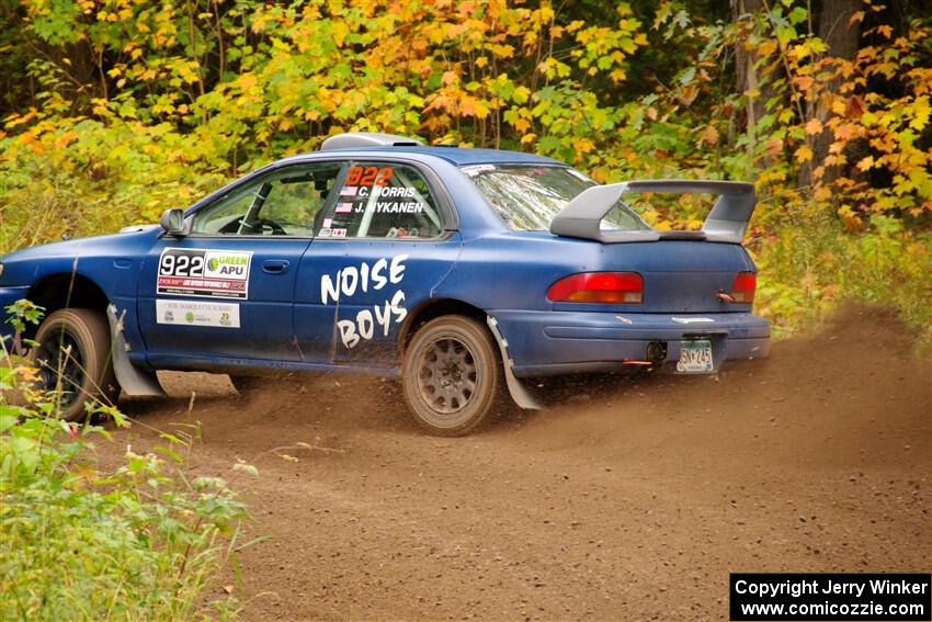 Corey Morris / Josh Nykanen Subaru Impreza on SS2, Bob Lake I.