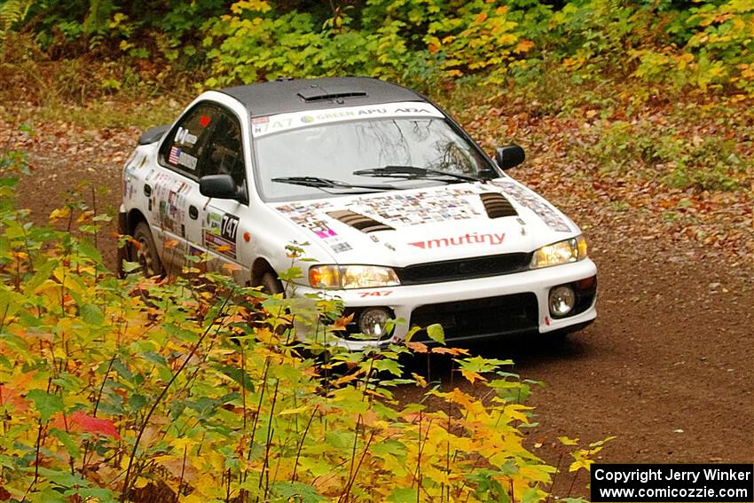 Andy Didorosi / Betsy Nguyen Subaru Impreza on SS2, Bob Lake I.