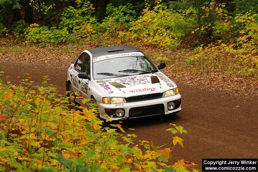 Andy Didorosi / Betsy Nguyen Subaru Impreza on SS2, Bob Lake I.