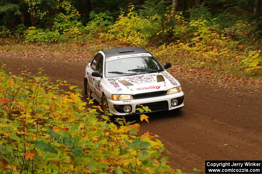 Andy Didorosi / Betsy Nguyen Subaru Impreza on SS2, Bob Lake I.