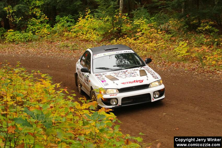 Andy Didorosi / Betsy Nguyen Subaru Impreza on SS2, Bob Lake I.