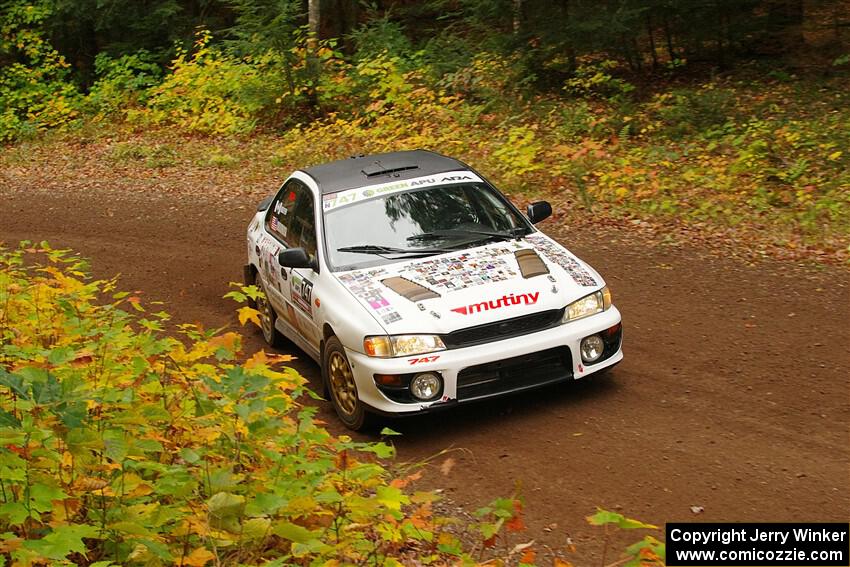 Andy Didorosi / Betsy Nguyen Subaru Impreza on SS2, Bob Lake I.