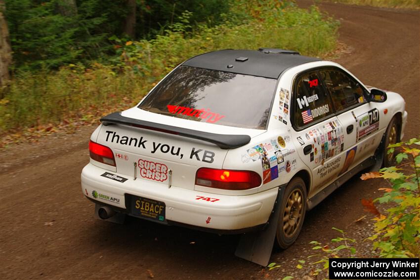 Andy Didorosi / Betsy Nguyen Subaru Impreza on SS2, Bob Lake I.