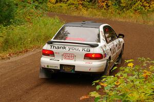 Andy Didorosi / Betsy Nguyen Subaru Impreza on SS2, Bob Lake I.