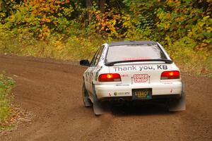 Andy Didorosi / Betsy Nguyen Subaru Impreza on SS2, Bob Lake I.