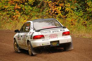 Andy Didorosi / Betsy Nguyen Subaru Impreza on SS2, Bob Lake I.