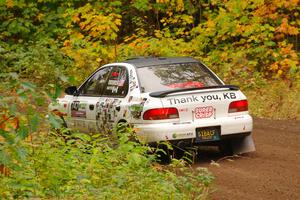 Andy Didorosi / Betsy Nguyen Subaru Impreza on SS2, Bob Lake I.