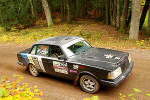 Adam Brock / Bryce Proseus Volvo 244 on SS2, Bob Lake I.