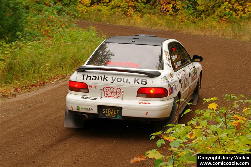 Andy Didorosi / Betsy Nguyen Subaru Impreza on SS2, Bob Lake I.