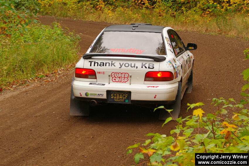 Andy Didorosi / Betsy Nguyen Subaru Impreza on SS2, Bob Lake I.