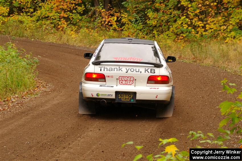 Andy Didorosi / Betsy Nguyen Subaru Impreza on SS2, Bob Lake I.