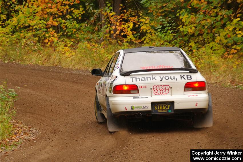 Andy Didorosi / Betsy Nguyen Subaru Impreza on SS2, Bob Lake I.