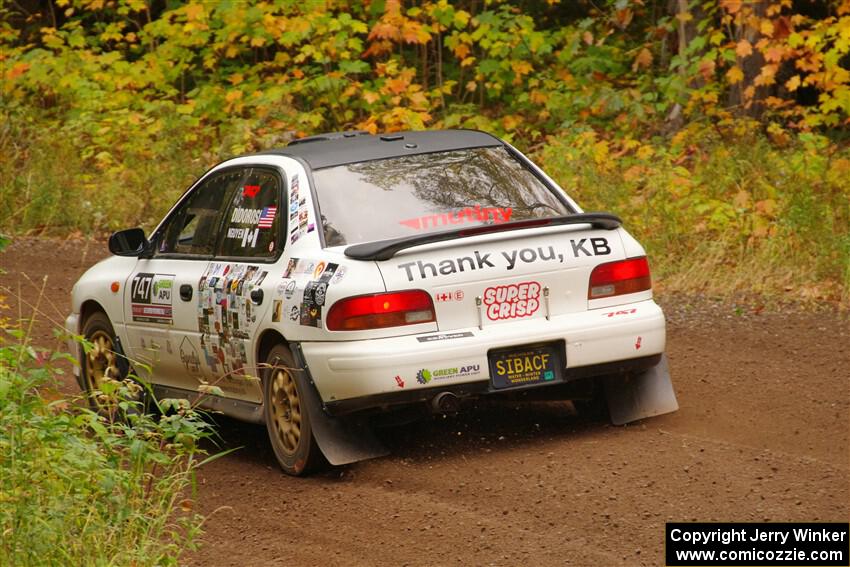 Andy Didorosi / Betsy Nguyen Subaru Impreza on SS2, Bob Lake I.