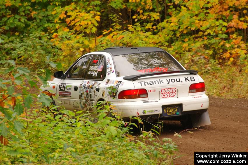 Andy Didorosi / Betsy Nguyen Subaru Impreza on SS2, Bob Lake I.