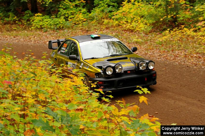 Sean Costello / Breandan Carter Subaru Impreza 2.5RS on SS2, Bob Lake I.