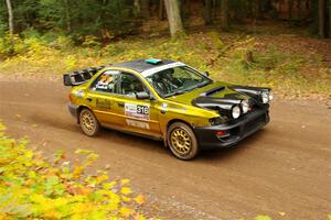 Sean Costello / Breandan Carter Subaru Impreza 2.5RS on SS2, Bob Lake I.