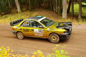 Sean Costello / Breandan Carter Subaru Impreza 2.5RS on SS2, Bob Lake I.