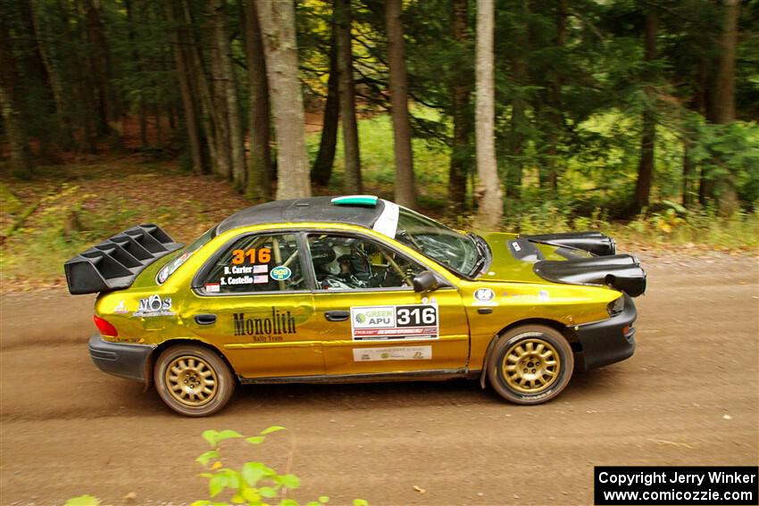 Sean Costello / Breandan Carter Subaru Impreza 2.5RS on SS2, Bob Lake I.