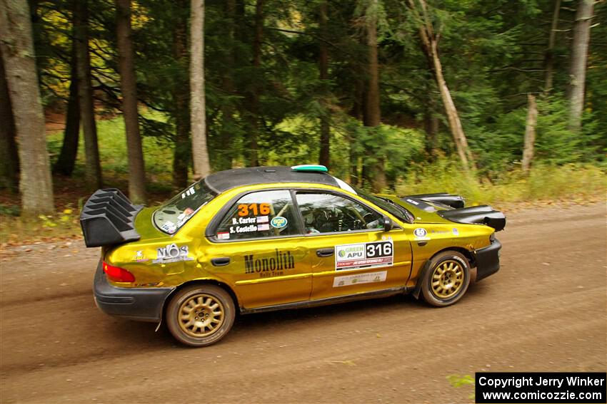 Sean Costello / Breandan Carter Subaru Impreza 2.5RS on SS2, Bob Lake I.