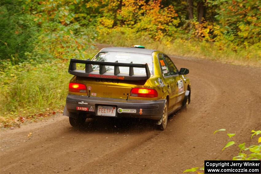 Sean Costello / Breandan Carter Subaru Impreza 2.5RS on SS2, Bob Lake I.