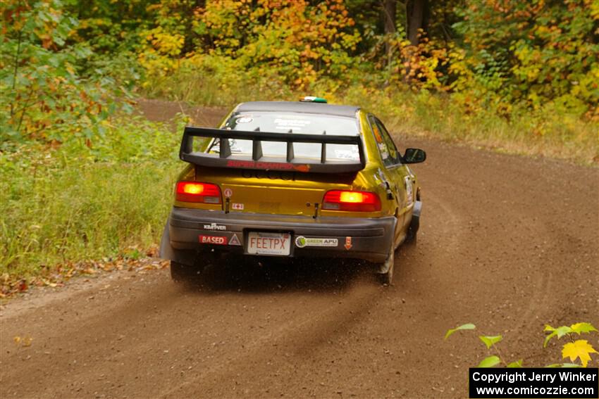 Sean Costello / Breandan Carter Subaru Impreza 2.5RS on SS2, Bob Lake I.