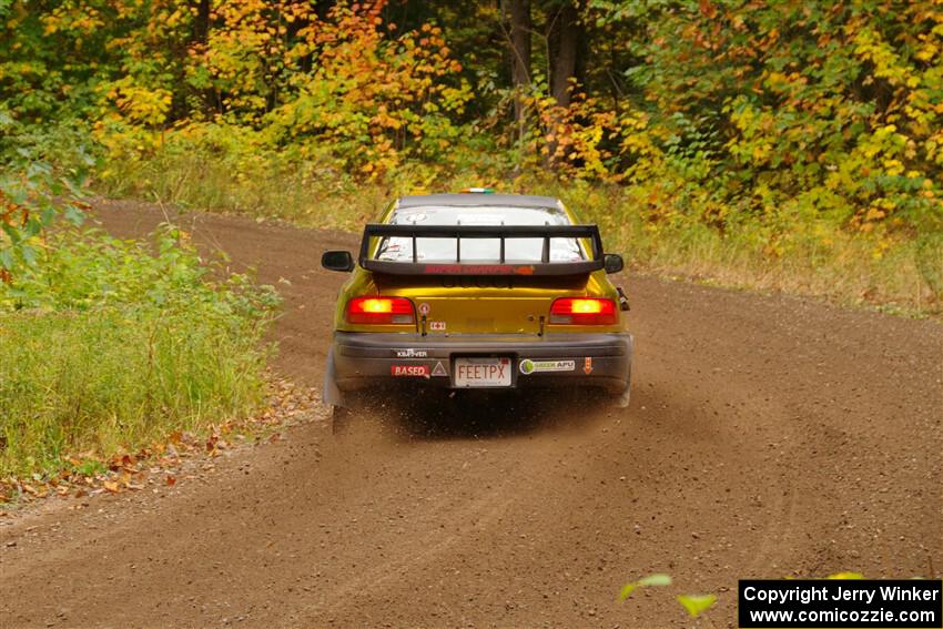 Sean Costello / Breandan Carter Subaru Impreza 2.5RS on SS2, Bob Lake I.