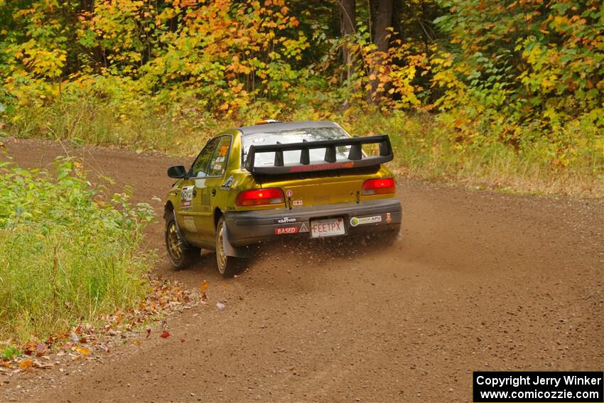 Sean Costello / Breandan Carter Subaru Impreza 2.5RS on SS2, Bob Lake I.