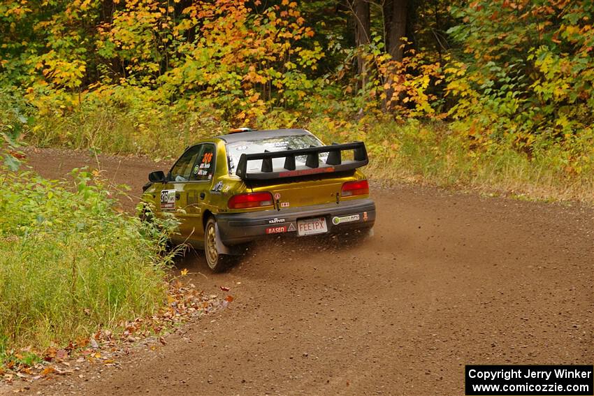 Sean Costello / Breandan Carter Subaru Impreza 2.5RS on SS2, Bob Lake I.