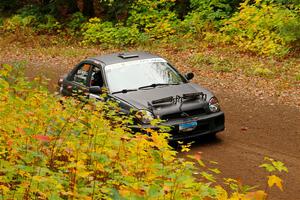 Brian Atwood / Kenny Michels Subaru Impreza on SS2, Bob Lake I.