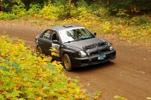 Brian Atwood / Kenny Michels Subaru Impreza on SS2, Bob Lake I.