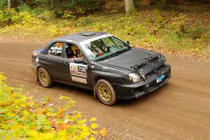 Brian Atwood / Kenny Michels Subaru Impreza on SS2, Bob Lake I.