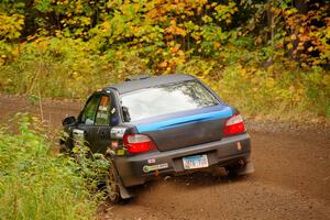 Brian Atwood / Kenny Michels Subaru Impreza on SS2, Bob Lake I.