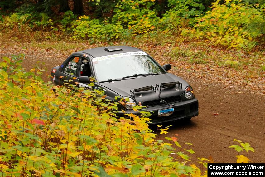 Brian Atwood / Kenny Michels Subaru Impreza on SS2, Bob Lake I.