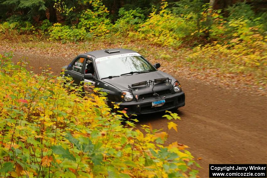 Brian Atwood / Kenny Michels Subaru Impreza on SS2, Bob Lake I.