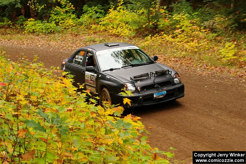 Brian Atwood / Kenny Michels Subaru Impreza on SS2, Bob Lake I.