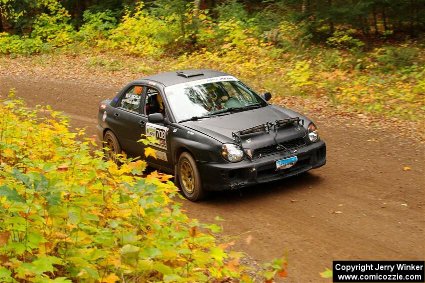 Brian Atwood / Kenny Michels Subaru Impreza on SS2, Bob Lake I.