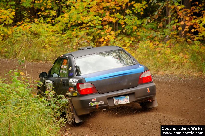 Brian Atwood / Kenny Michels Subaru Impreza on SS2, Bob Lake I.