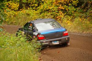 Brian Atwood / Kenny Michels Subaru Impreza on SS2, Bob Lake I.