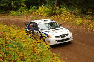 Brad Hayosh / Keegan Helwig Subaru WRX STi on SS2, Bob Lake I.