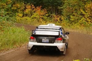 Brad Hayosh / Keegan Helwig Subaru WRX STi on SS2, Bob Lake I.